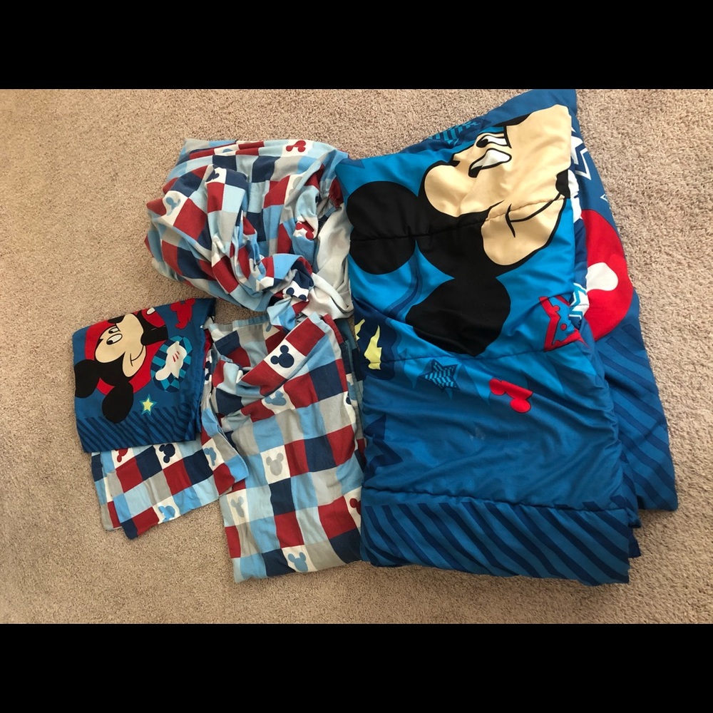 Full size Mickey Mouse bedding set